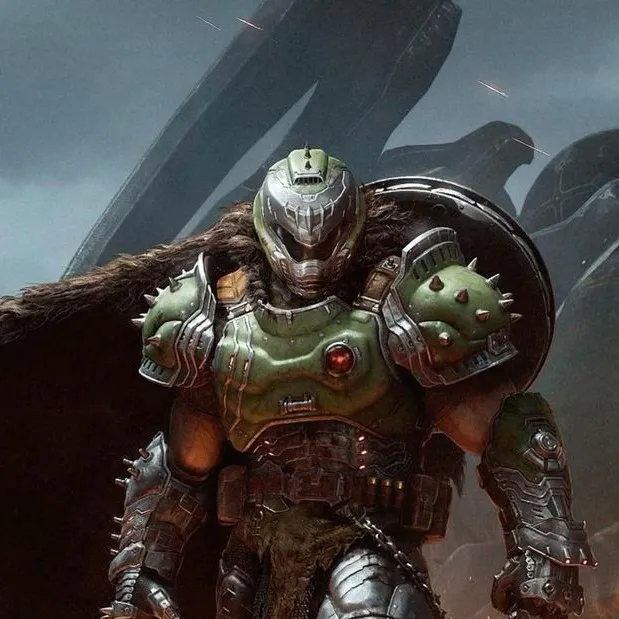 chat with ai character: Doom Slayer