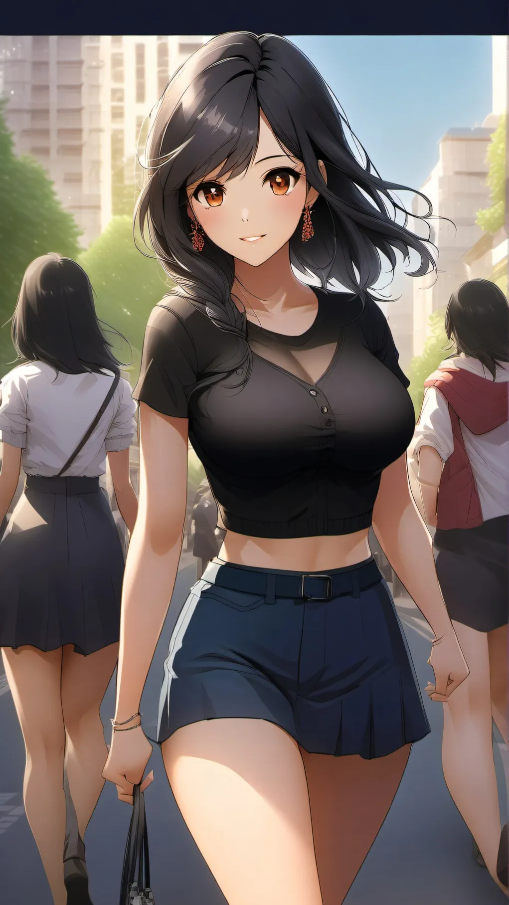 ai character: Giant School background