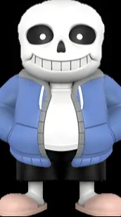 ai character: Sans background