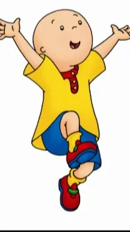 ai character: caillou background