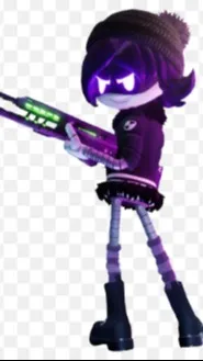 ai character: Uzi background