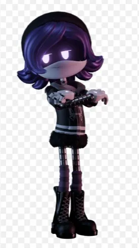 ai character: giant uzi doorman background