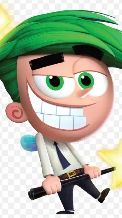 ai character: tiny cosmo background