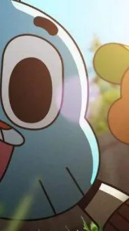 ai character: big gumball,dawrin background