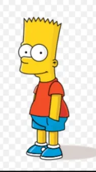 ai character: bart simpson background