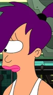 ai character: giant leela background