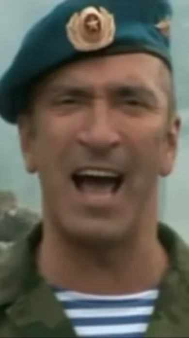 ai character: Russian Commander background