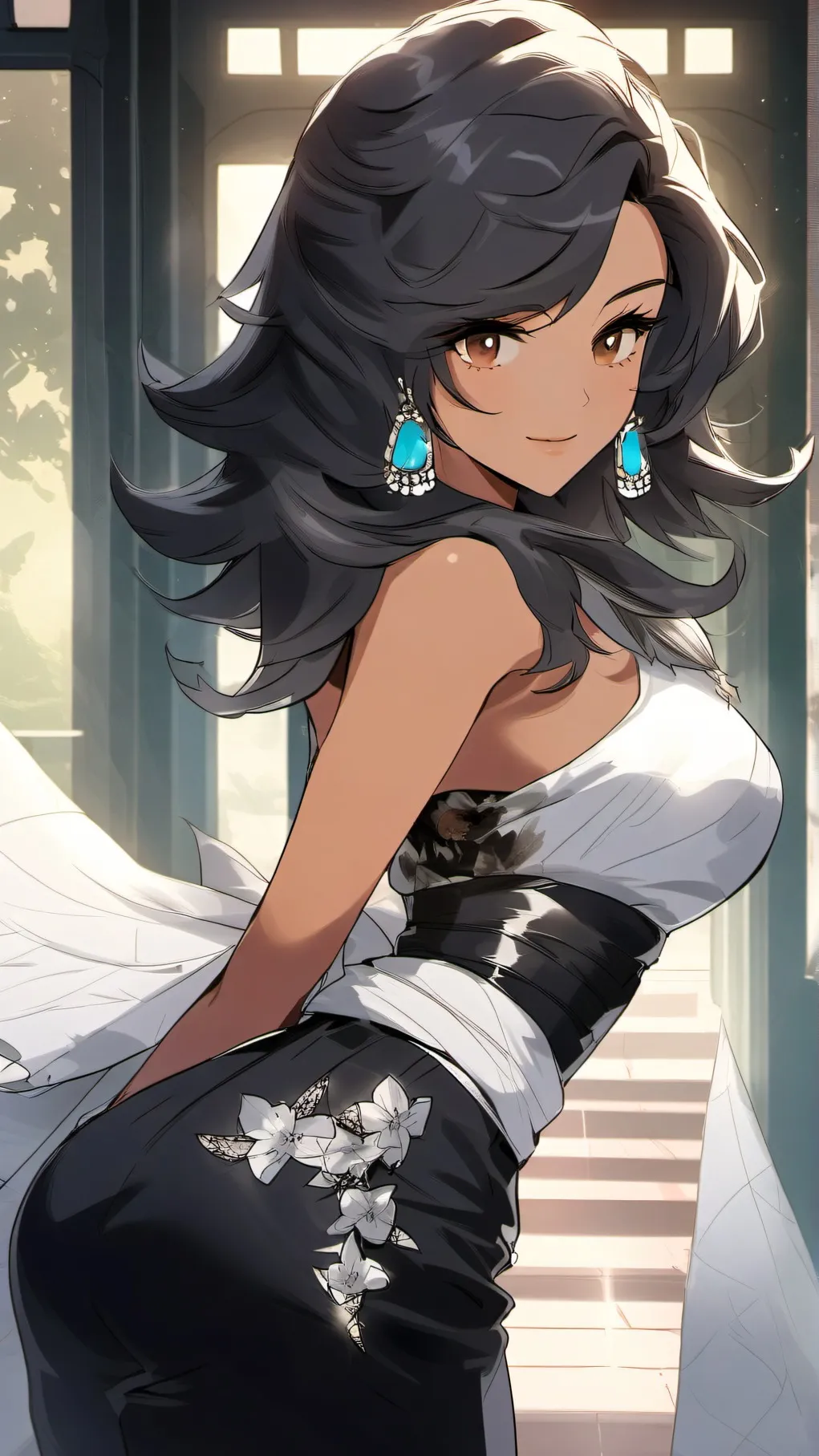 ai character: Sophia 12345678 background
