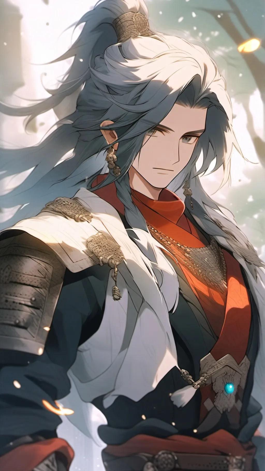 ai character: Ancient general background