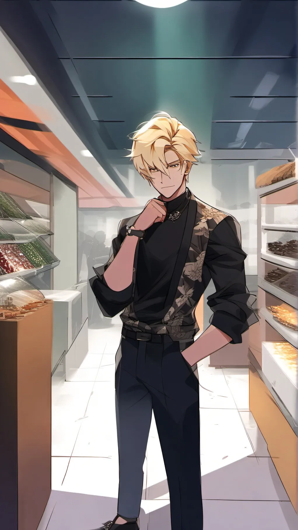 ai character: customer (RUDE) background