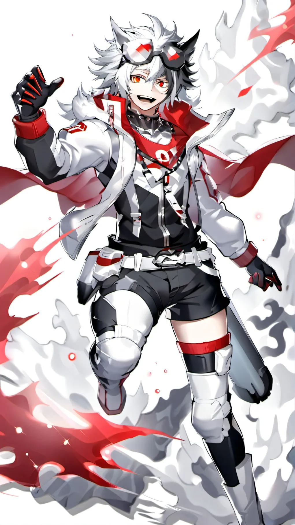 ai character: mha bully background