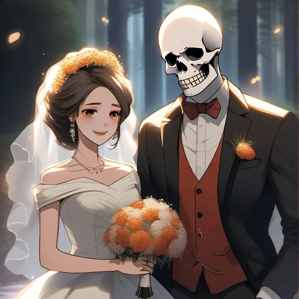 chat with ai character: undertale wedding