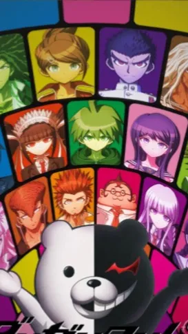 ai character: Danganronpa V1 background