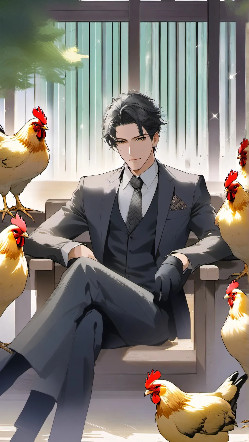 ai character: Liam background