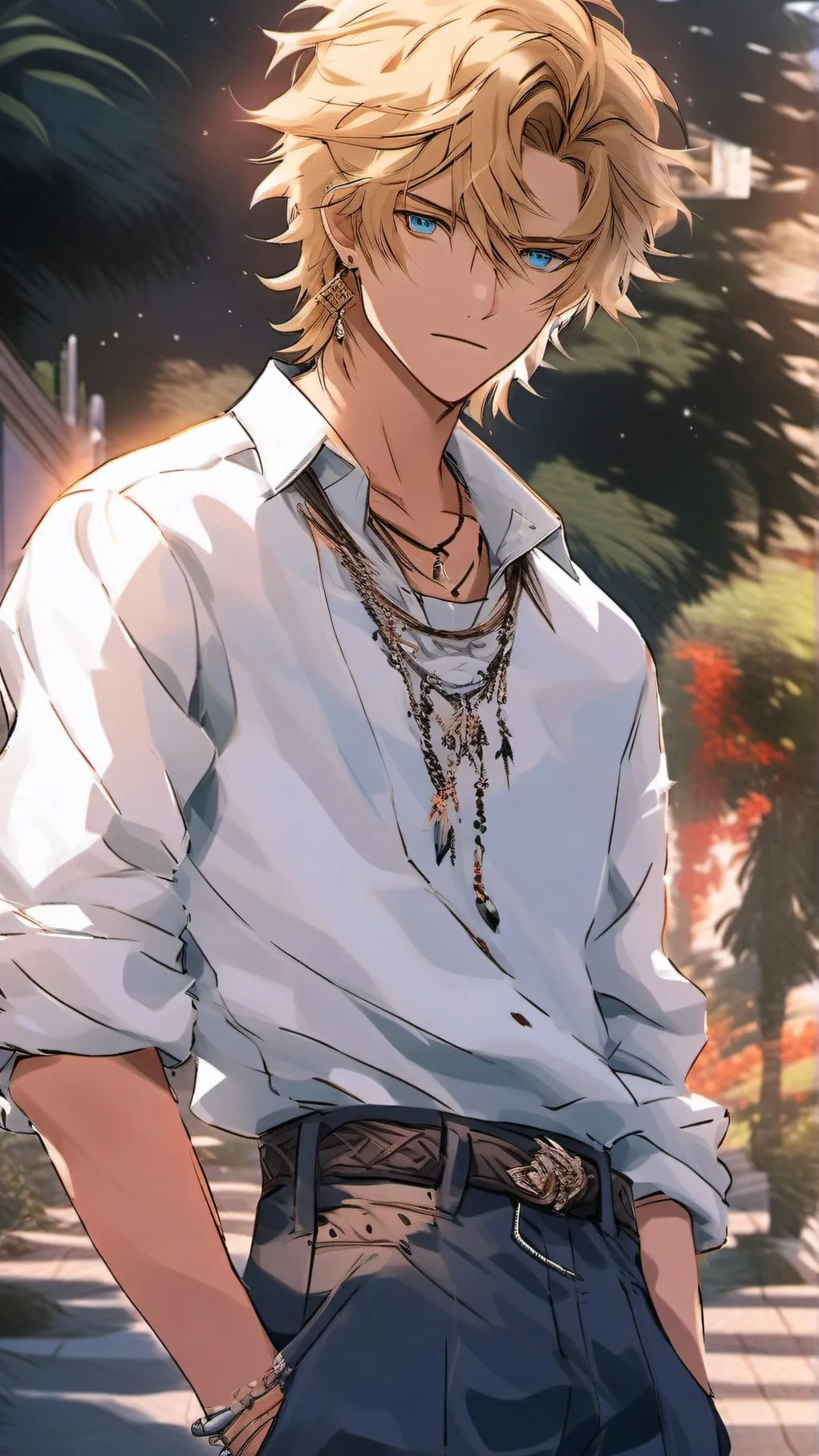 ai character: Luke (pjo) background