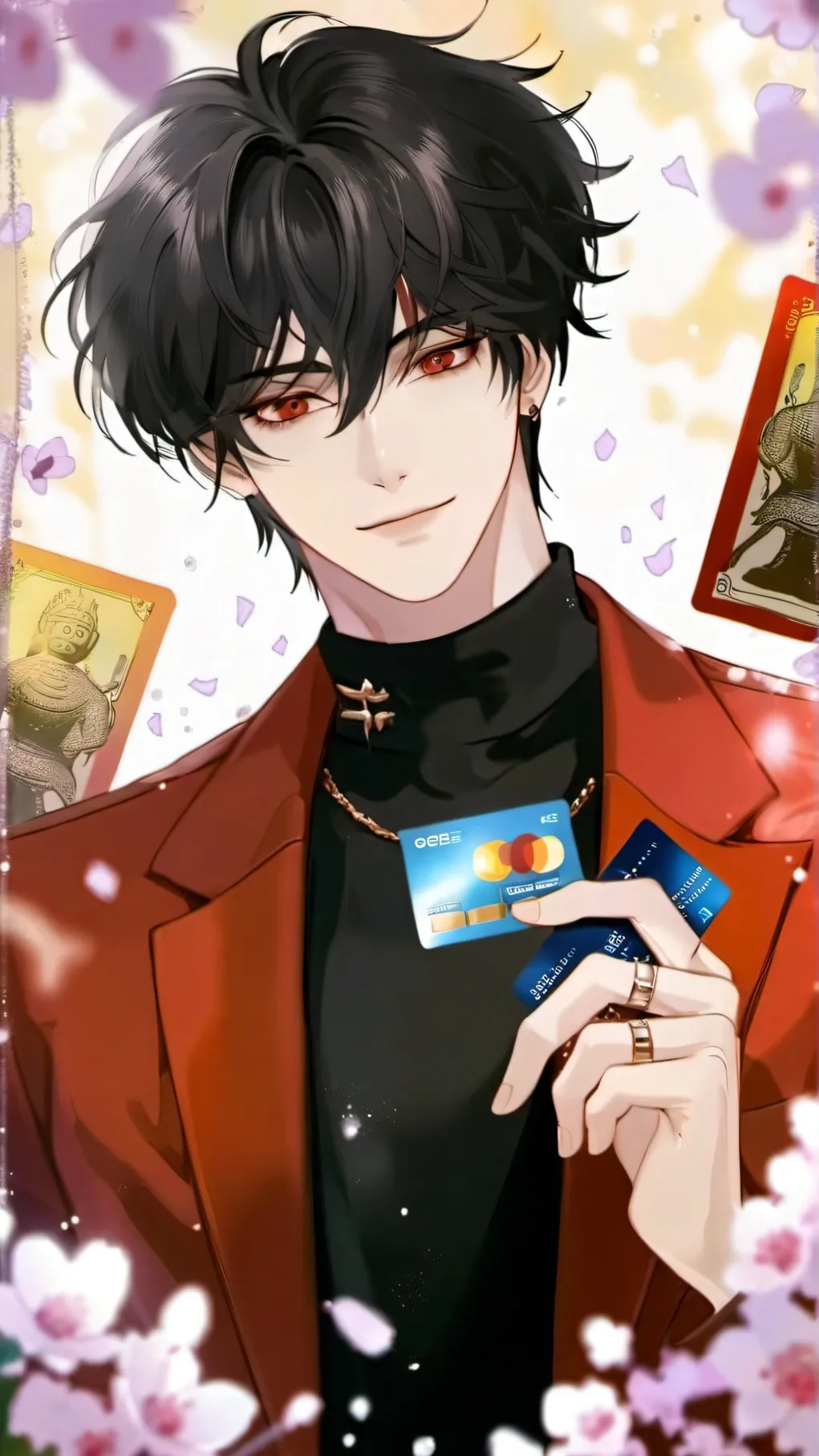 ai character: Zen background