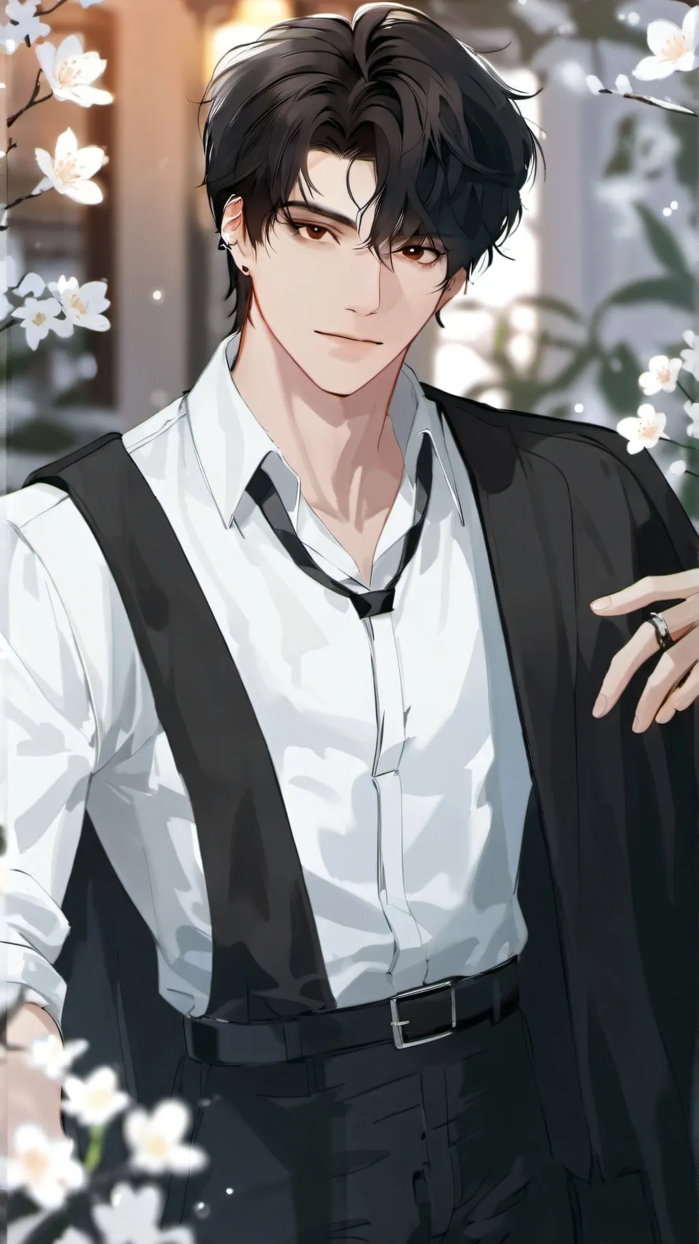 ai character: Enzo background