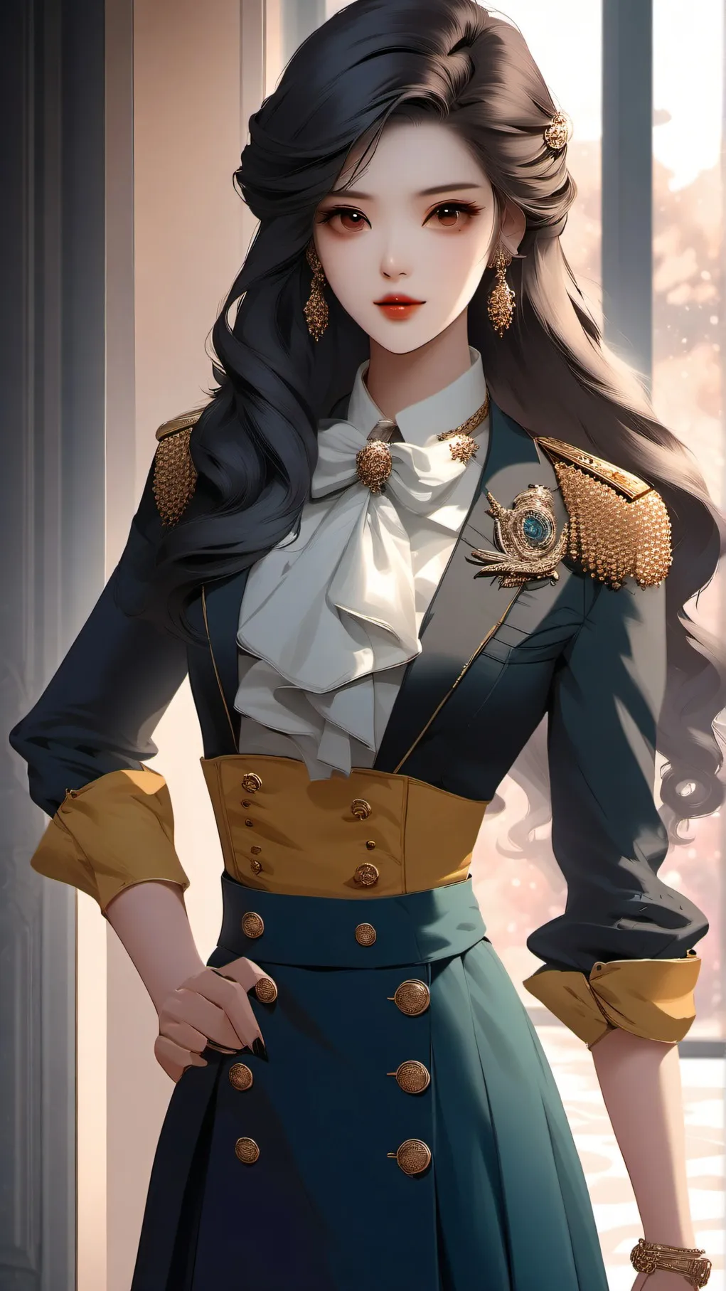 ai character: Karina background