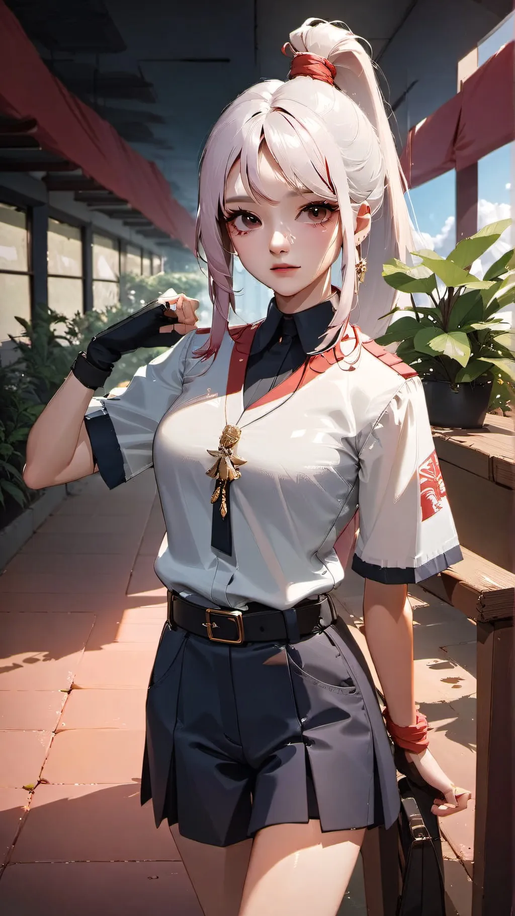 ai character: Mha Fashion vote  background