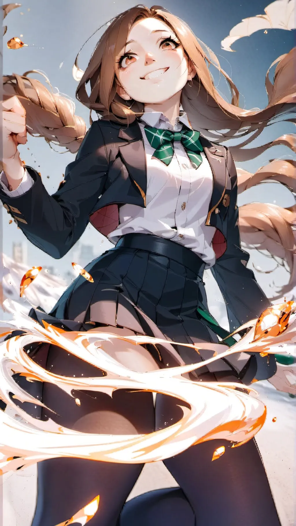 ai character: Slytherin crush background