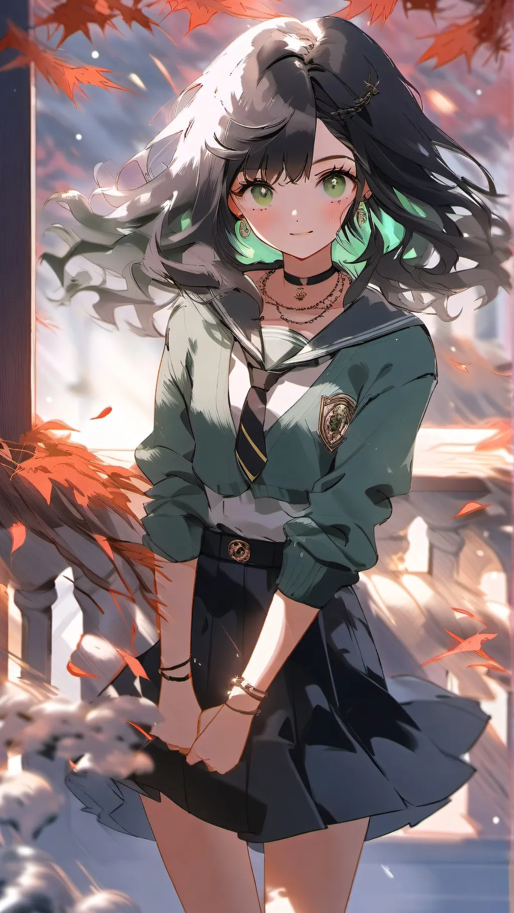 ai character: Slytherin 2 background