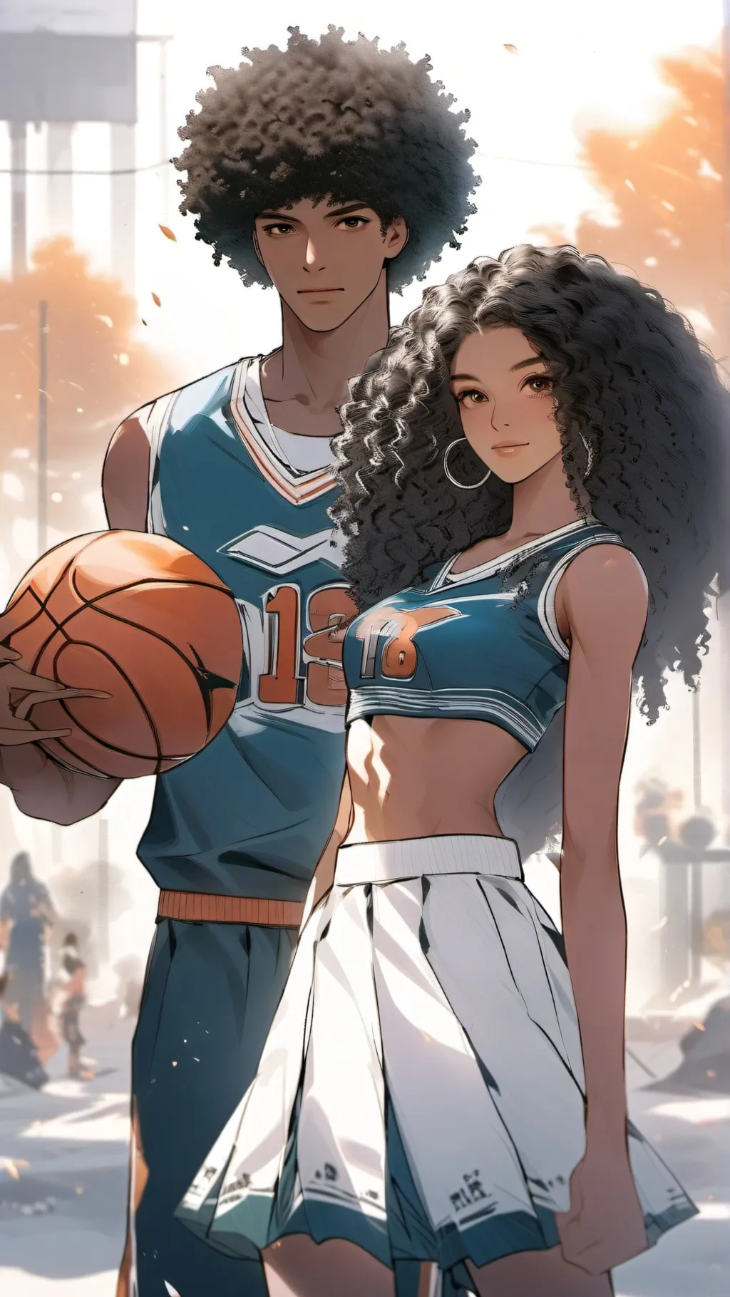 ai character: Ashanti+Ace background