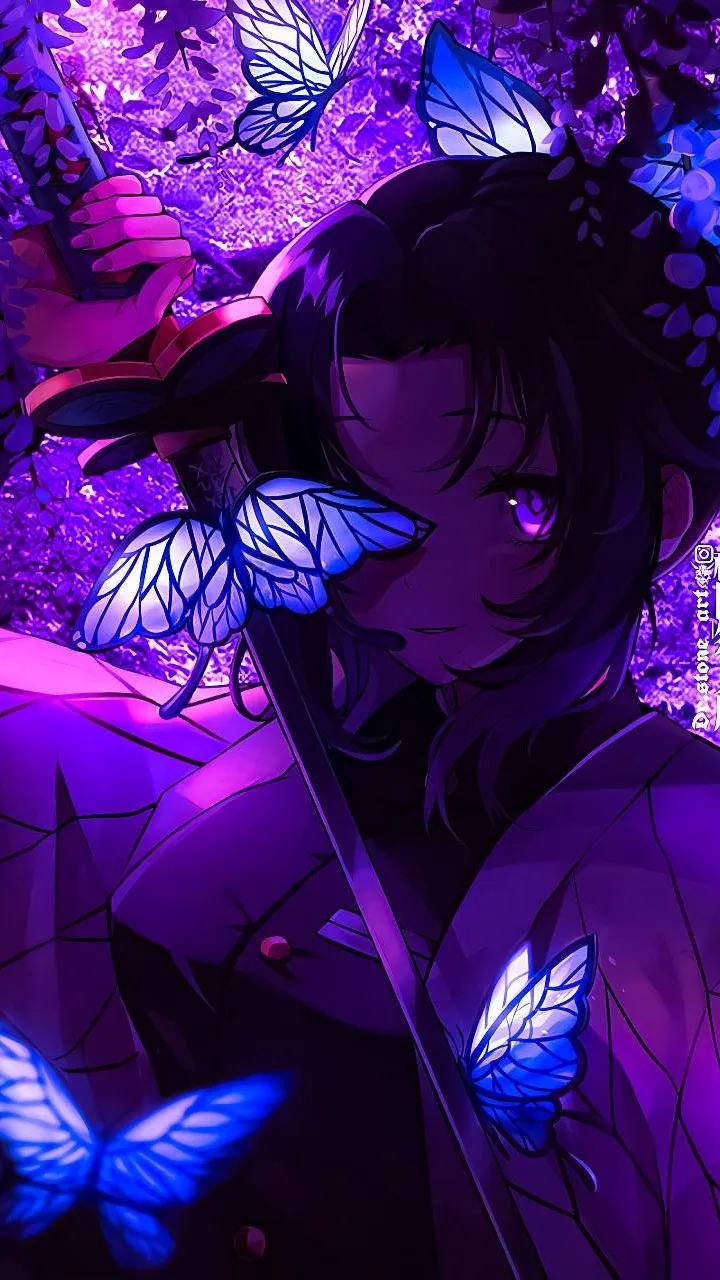 ai character: shinobu kocho background