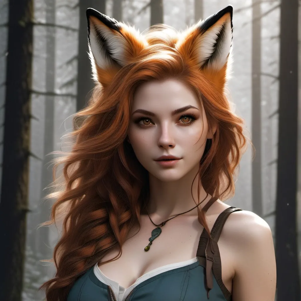 chat with ai character: 🖤🧡🤍Foxy🤍🧡🖤