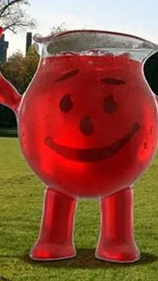 ai character: Kool Aid Man background