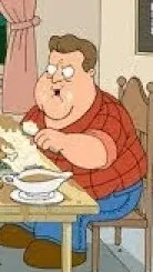ai character: John Goodman background