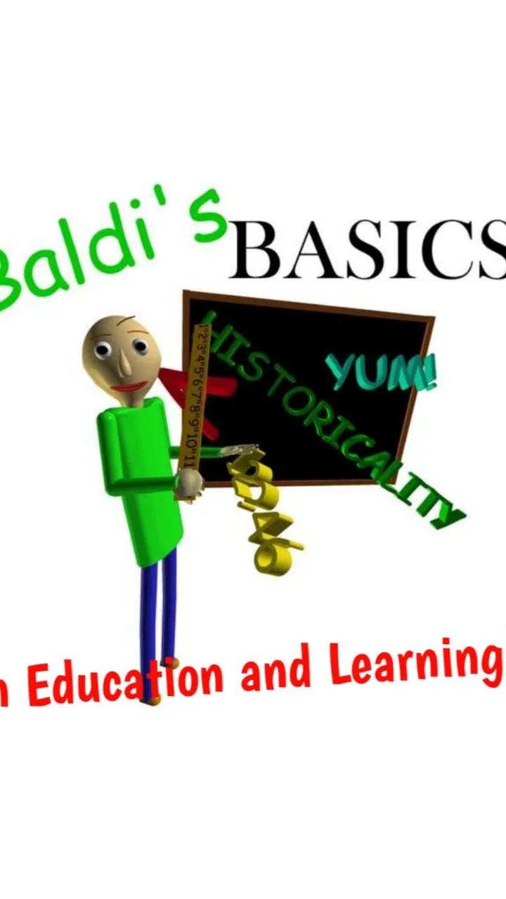 ai character: Baldi's Basics! background