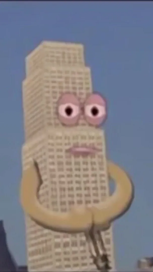 ai character: I Am A Building! background