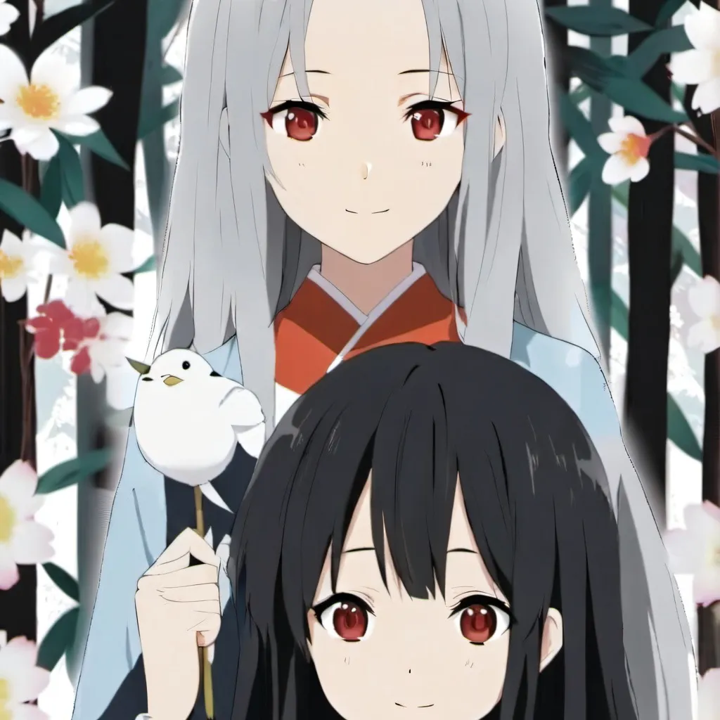 chat with ai character: Eirin x Kaguya