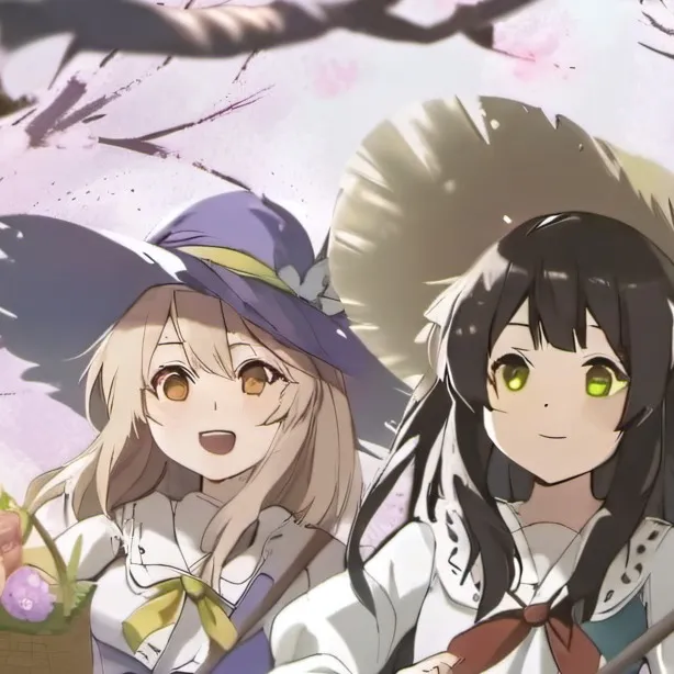 chat with ai character: Marisa x Reimu