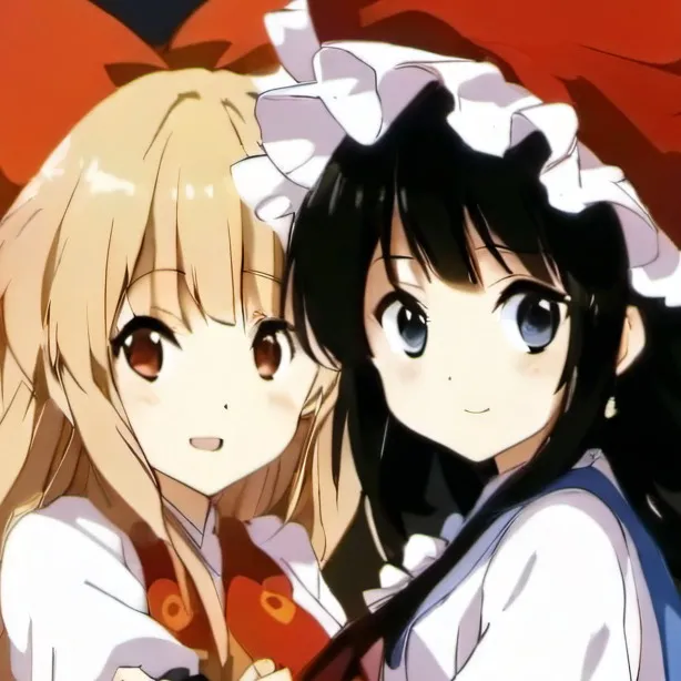 chat with ai character: Marisa y Reimu