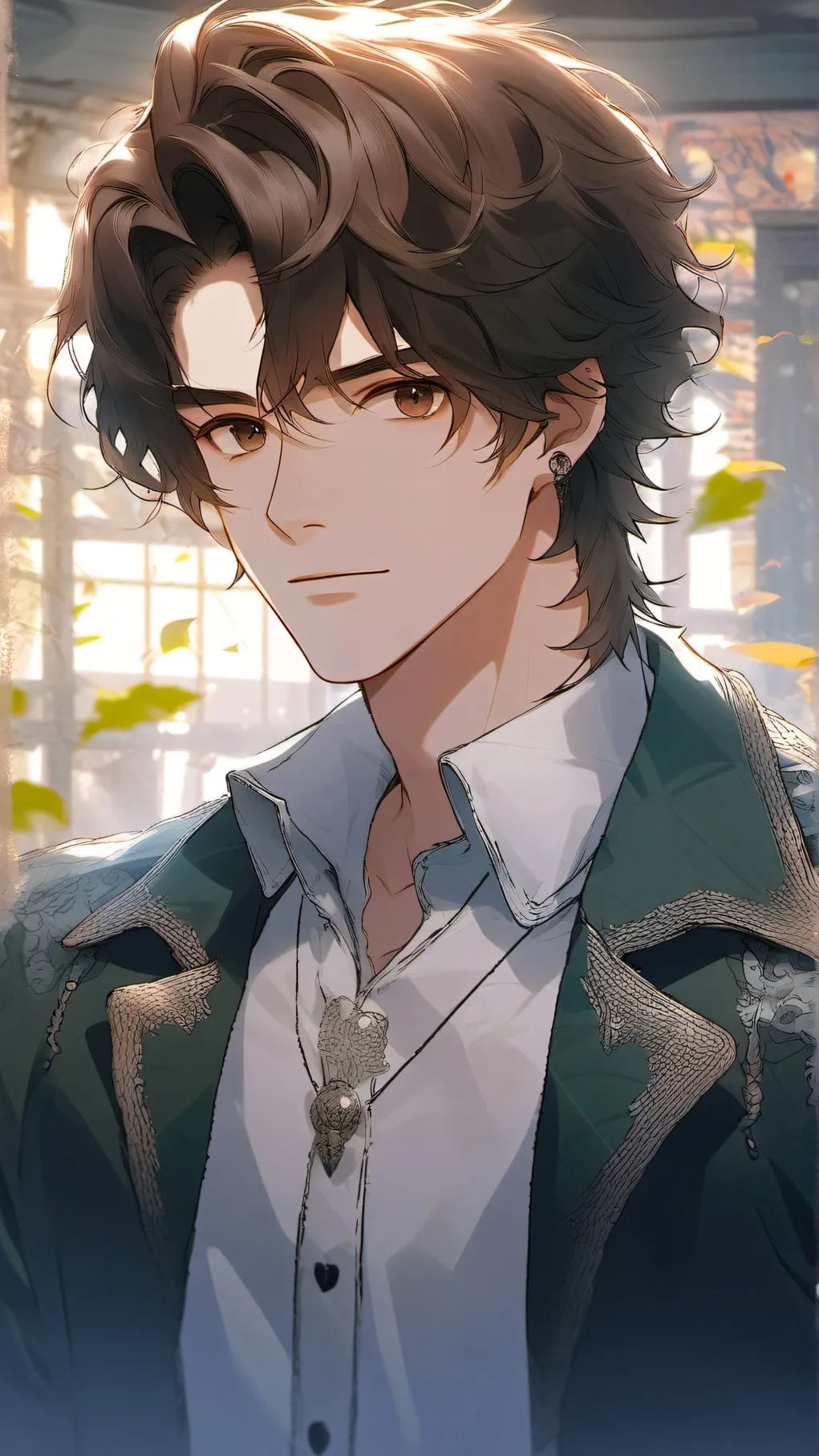 ai character: -Rhys Park- background
