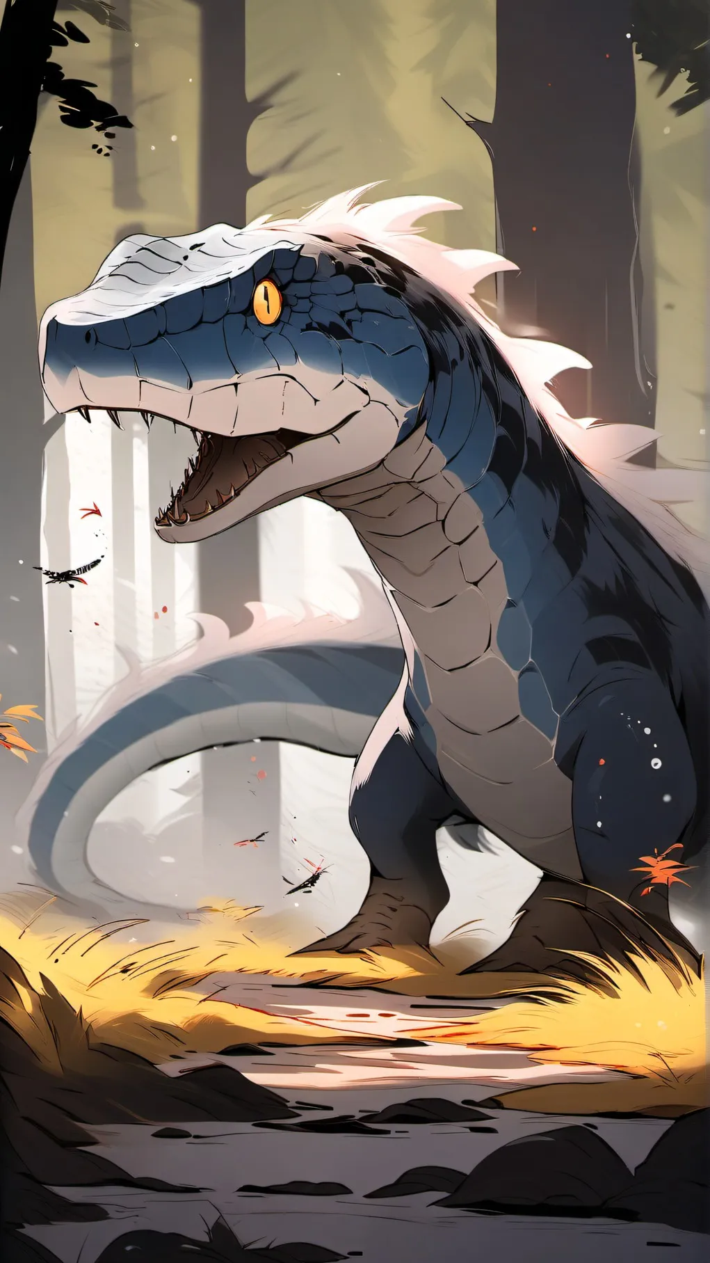 ai character: slithering doom background