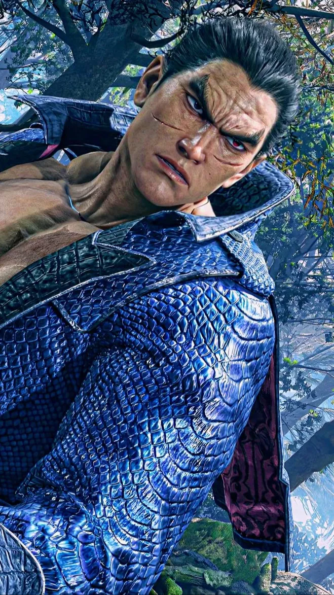 ai character: Kazuya Mishima  background
