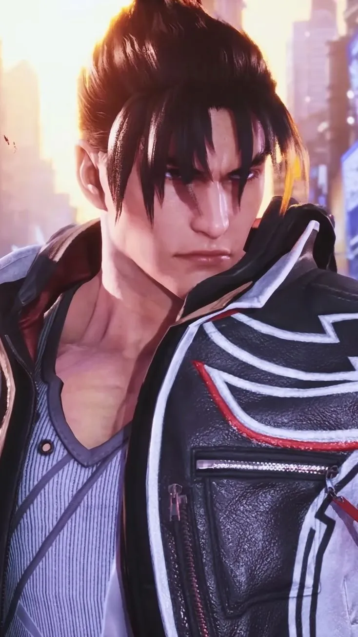 ai character: Jin Kazama  background