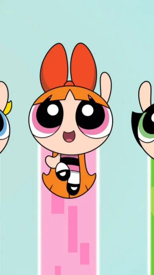ai character: PowerPuff Girls background