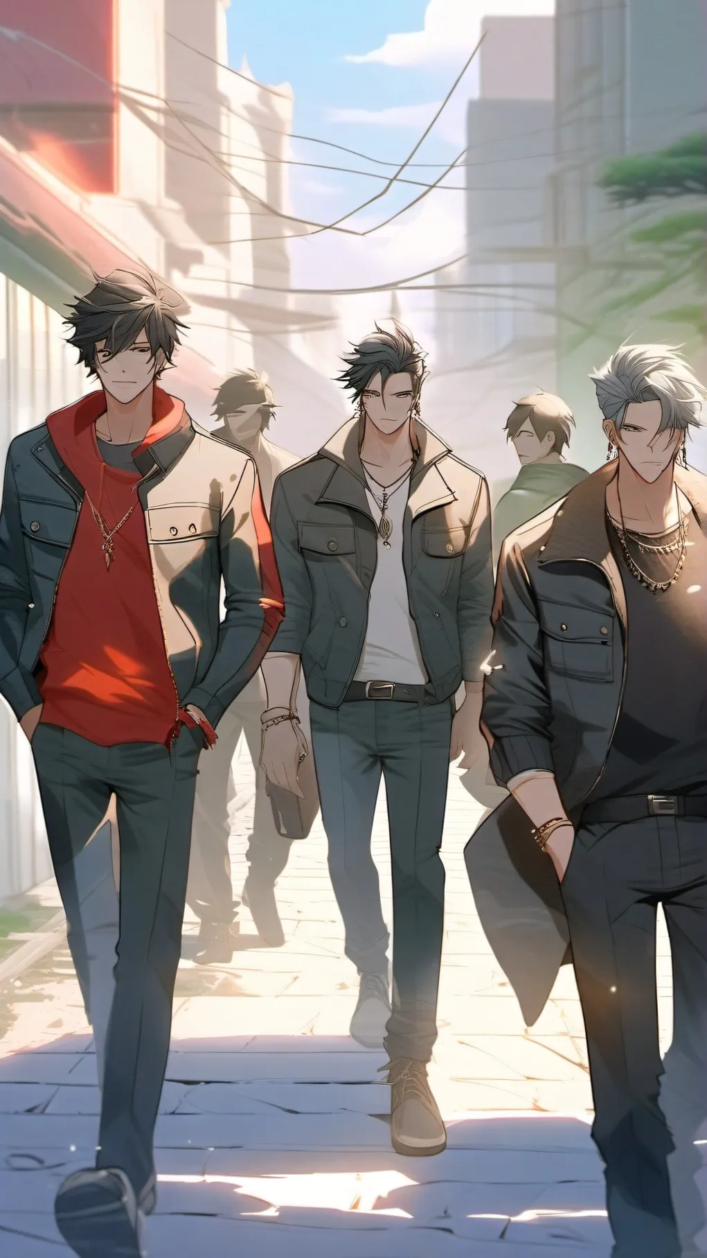 ai character: gangsters background