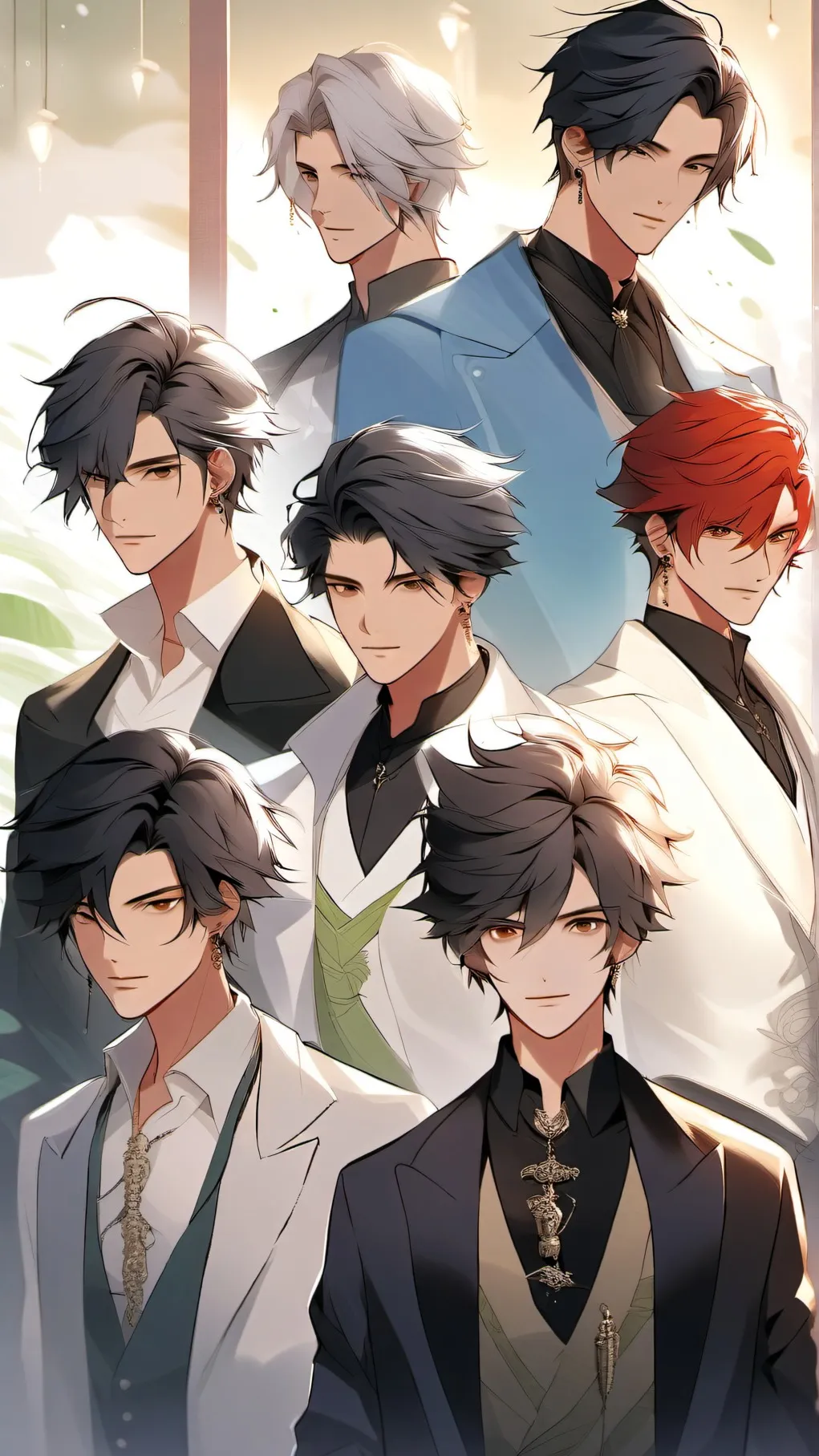 ai character: (adopted)brothers background