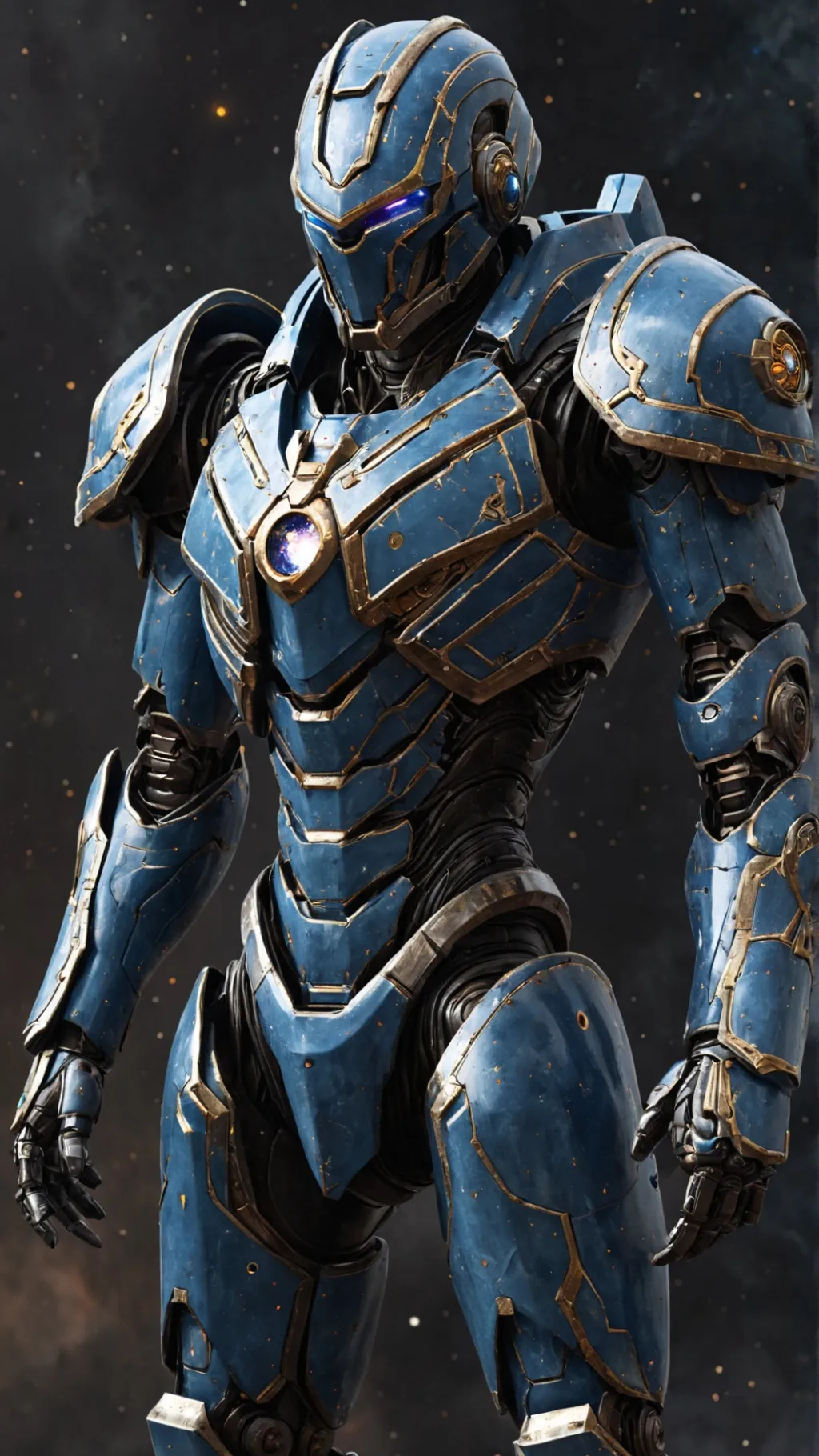 ai character: Cosmic Sentinel background