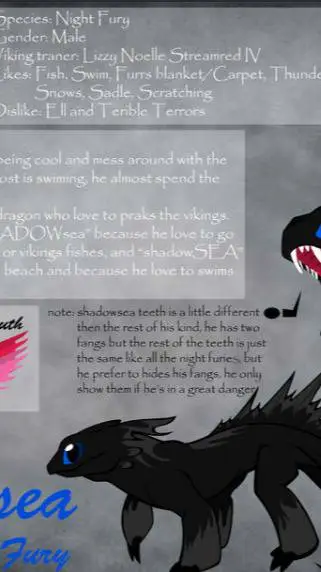ai character: HTTYD, dragons background