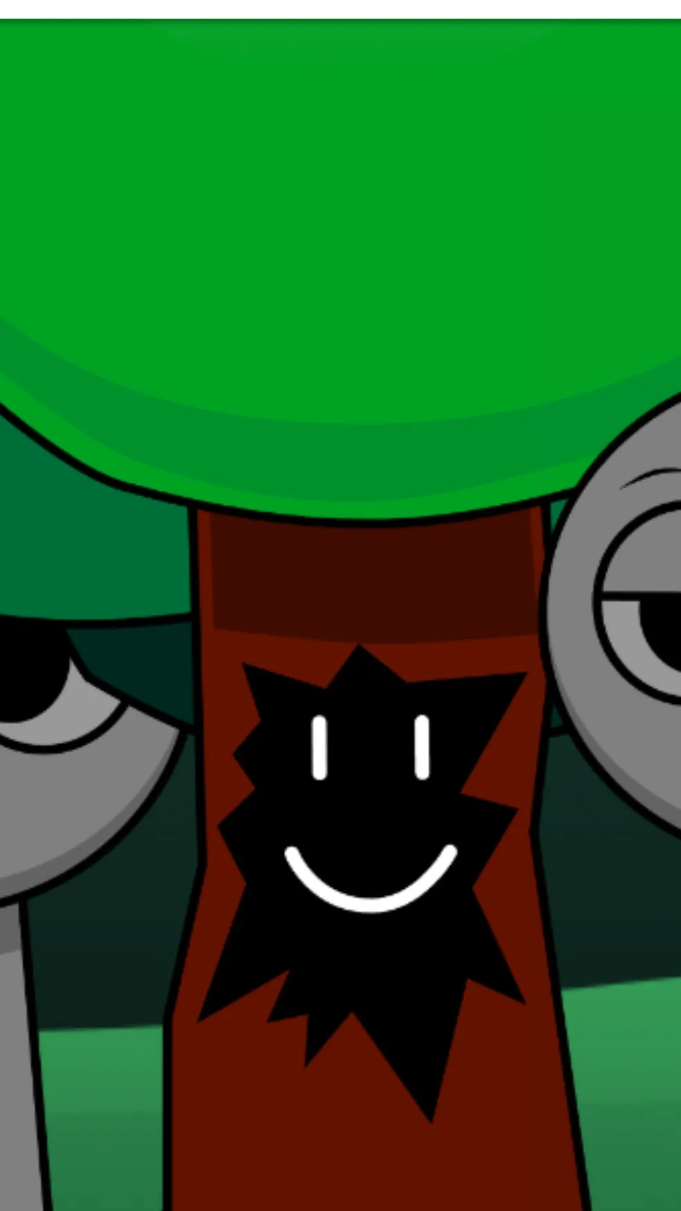 ai character: Mr. Tree Parodybox background