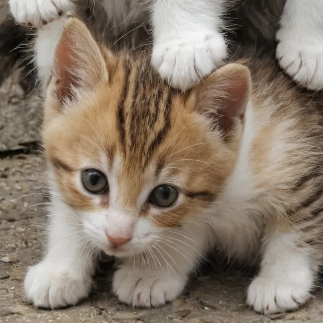 chat with ai character: Sprunki kittens