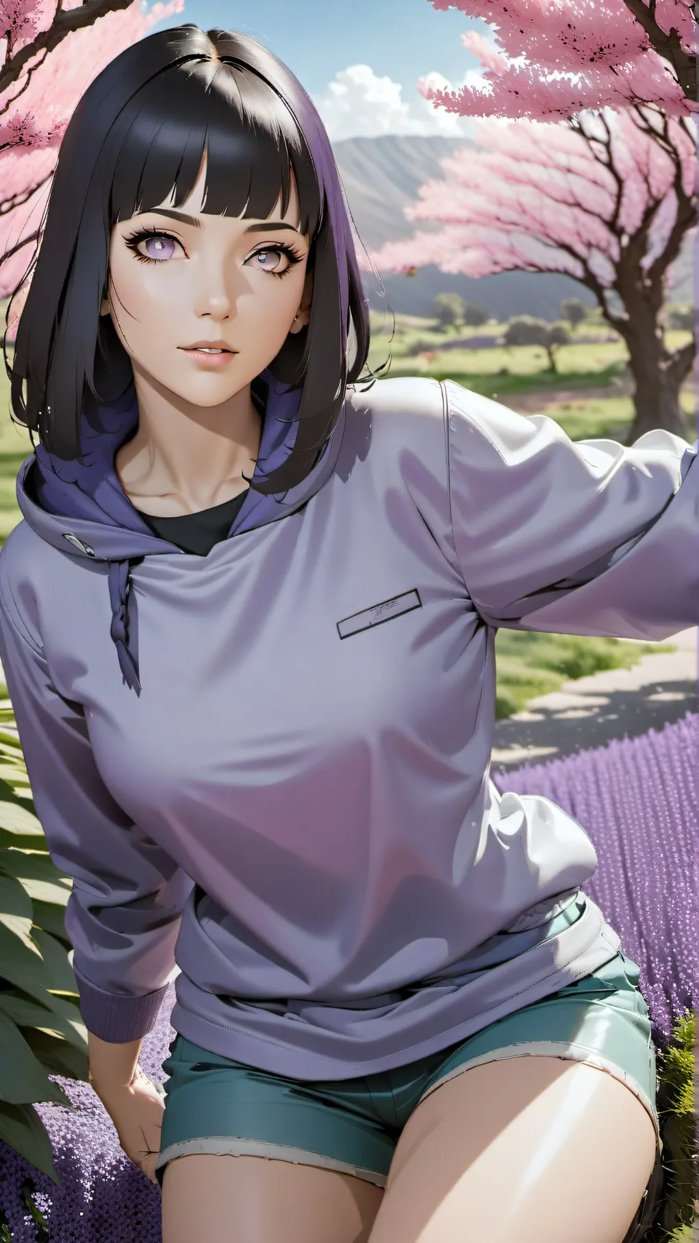 ai character: Hinata H te debe background