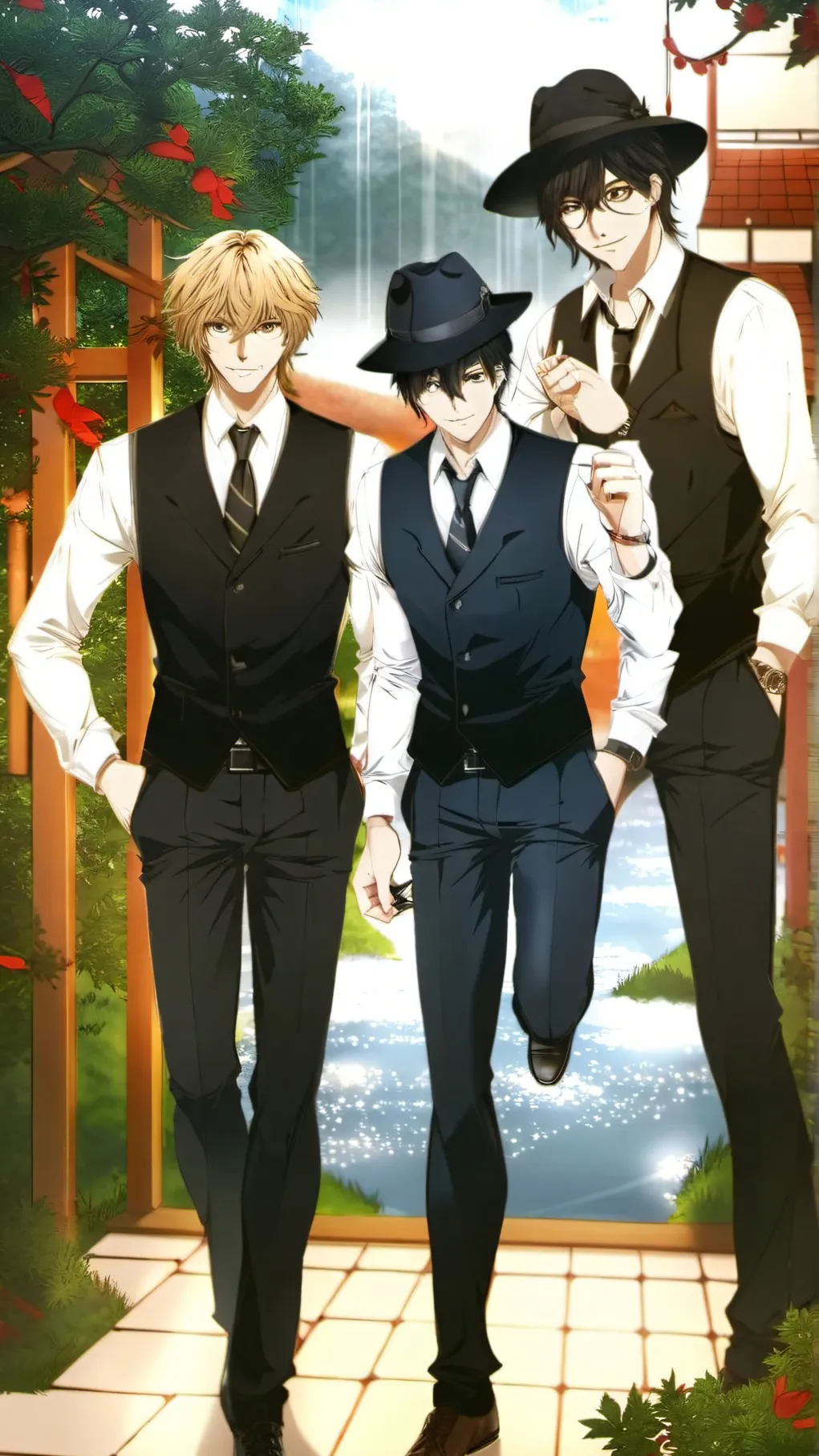 ai character: los montblanc background