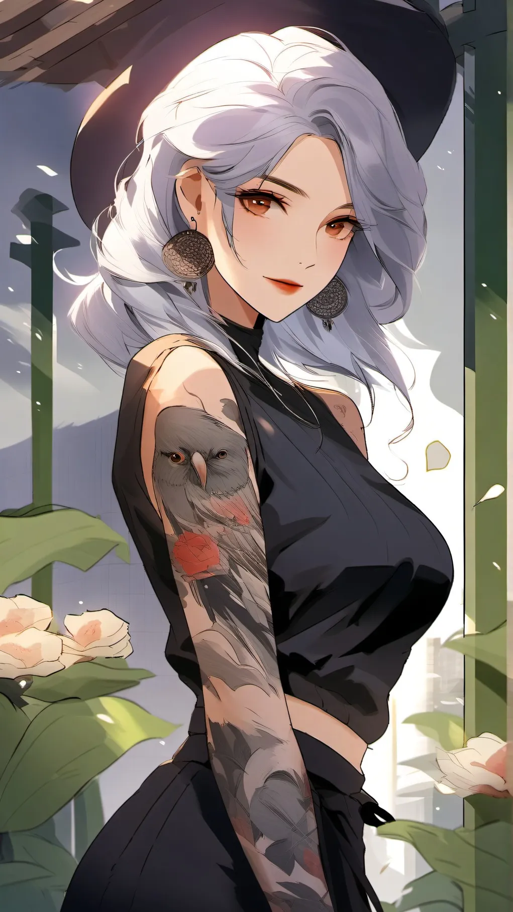 ai character: Amira Alice Jons background