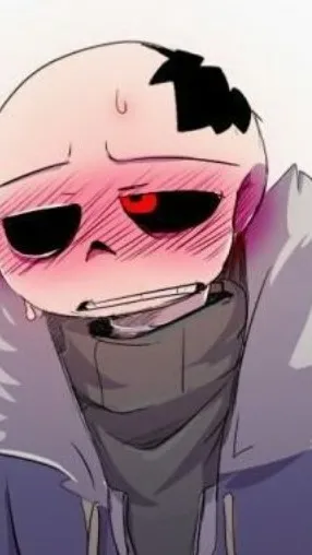 ai character: horror sans background